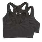 Hanes Women's Low Impact Racerback Bralette 3-Pack