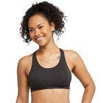 Hanes Women's Low Impact Racerback Bralette 3-Pack