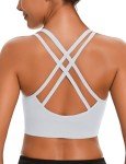 High Support Yoga Tank Bra with Strappy Back