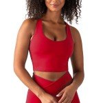 YITTY Women's UltraLuxe Built-in Bra Tank Top