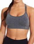 PUMA Women's Sports Bra 3-Pack: Black, White, Grey