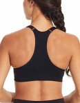 PUMA Women's Sports Bra 3-Pack: Black, White, Grey