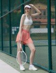 Strappy Longline High Impact Sports Bra for Women