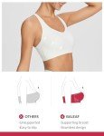 Strappy Longline High Impact Sports Bra for Women