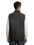 Men's Lightweight Sherpa Fleece Winter Vest - Deep Gray