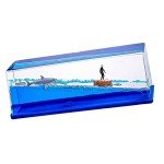 Wave Boat Liquid Toy and Desk Decoration