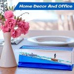 Wave Boat Liquid Toy and Desk Decoration