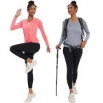 Women’s V-Neck Long Sleeve Workout Shirt