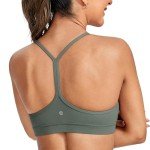 Butterluxe Women's Y Back Sports Bra - Grey Sage