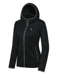 Women's Lightweight Hooded Softshell Jacket - Black XL