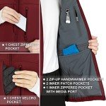 Men's Lightweight Windproof Softshell Vest for Activewear