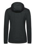 Women's Lightweight Hooded Softshell Jacket - Black XL