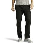 Lee Men's Extreme Motion Slim Straight Pants - Black