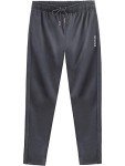 Men's Tapered Athletic Workout Pants - Grey