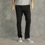 Lee Men's Extreme Motion Slim Straight Pants - Black