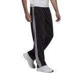 adidas Men's 3-Stripes Tracksuit Bottoms - Black