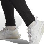 Adidas Men's Black Tapered Open Hem Pants