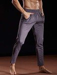 Men's Tapered Athletic Workout Pants - Grey