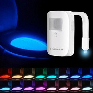 Motion Sensor LED Toilet Night Light - Fun Decor