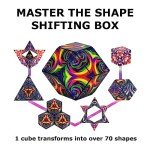 Shape-Shifting Fidget Cube - Confetti Artist Series