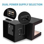 Automatic Black Carbon Fiber Watch Winder
