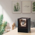 Automatic Black Carbon Fiber Watch Winder