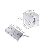 Metal Infinity Fidget Cube for Stress Relief