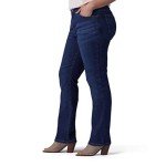 Plus Size Ultra Lux Flex Motion Straight Leg Jean