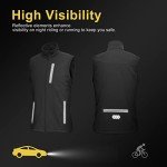 Men's Lightweight Windproof Golf Vest with Pockets