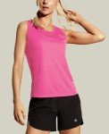 Haimont Women's Quick-Dry Mesh Workout Tank Top