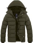 All In Motion Men's Quilted Winter Puffer Jacket