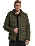 All In Motion Men's Quilted Winter Puffer Jacket