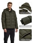 All In Motion Men's Quilted Winter Puffer Jacket