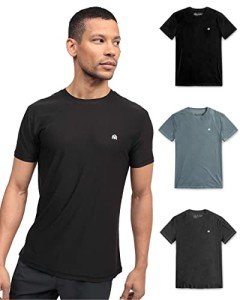 3 Pack Men's Active Workout Shirts