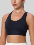 High Support Criss-Cross Sports Bra for Women