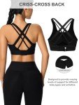 High Support Criss-Cross Sports Bra for Women