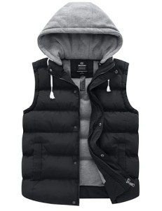 All In Motion Women's Windproof Puffer Vest Black