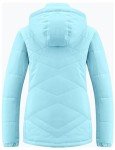 Light Blue Women's Waterproof Ski Jacket