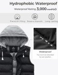 All In Motion Women's Windproof Puffer Vest Black
