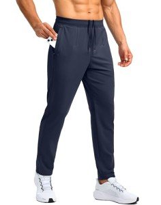 Tall Men's Stretch Sweatpants with Zipper Pockets