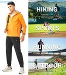 Men's Lightweight Quick-Dry Athletic Running Pants