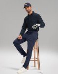 Tall Men's Stretch Sweatpants with Zipper Pockets