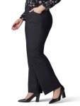 Lee Women's Plus Size Flex Motion Trouser Pant