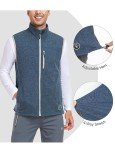 Men’s Windproof Fleece Vest for Active Adventures