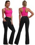 Women's Bootcut Yoga Pants with Tummy Control