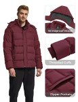 All In Motion Men's Puffy Coat with Hood