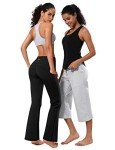 Women's Bootcut Yoga Pants with Tummy Control