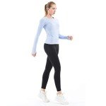 MathCat Women's Long Sleeve Activewear Yoga Top