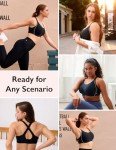 Women's Criss-Cross Back Padded Sports Bra
