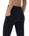 Women's Bootleg Yoga Pants with Hidden Pockets